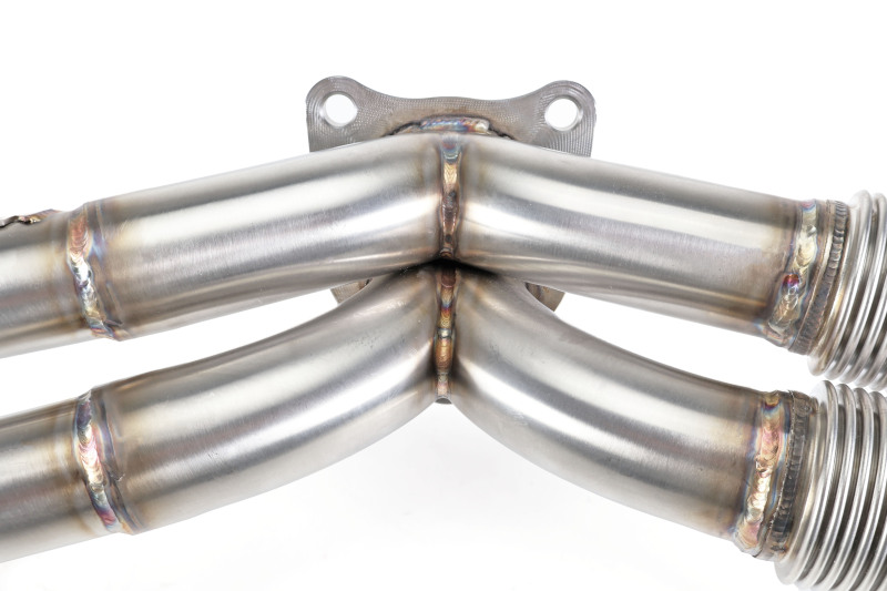 Subaru OBXT Performance Exhaust - Perrin Performance - Equal Length Header - Brushed SS - `20-`25